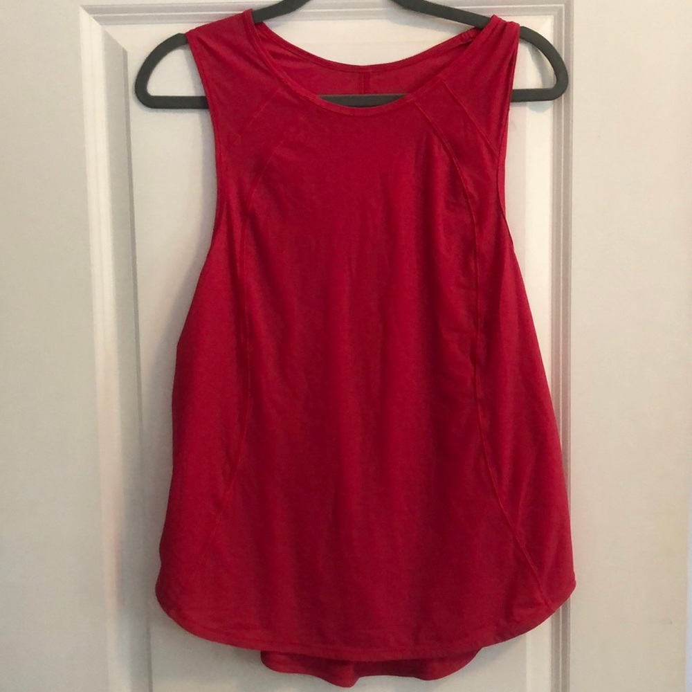 Lululemon hot pink workout tank